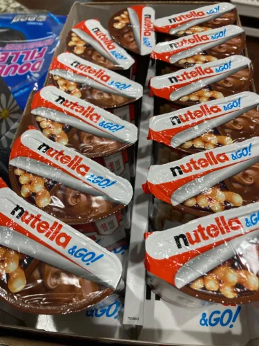 🔥Clearance Sale🔥Nutella & GO! Bulk 12 Pack, Hazelnut and Cocoa Spread with Breadsticks, Snack Cups, 1.8 oz Each photo review