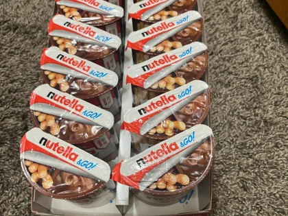 🔥Clearance Sale🔥Nutella & GO! Bulk 12 Pack, Hazelnut and Cocoa Spread with Breadsticks, Snack Cups, 1.8 oz Each photo review